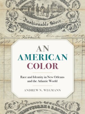 cover image of An American Color